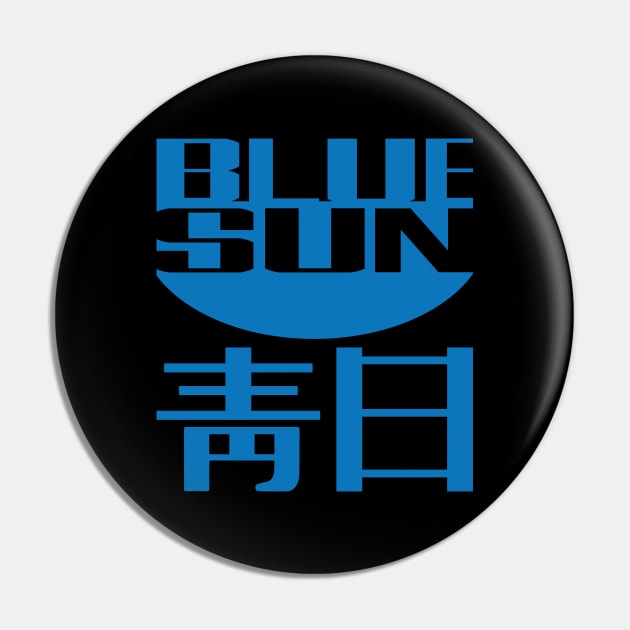 Blue Sun Pin by Breakpoint