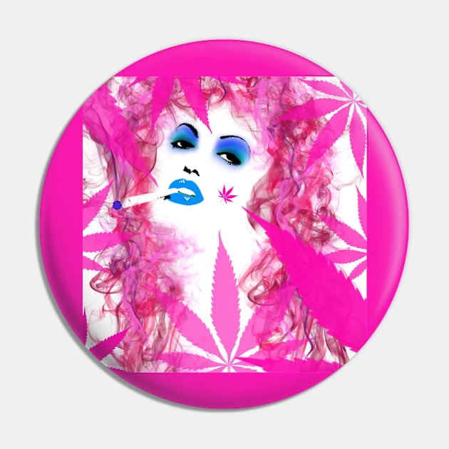 Miss Ativa Pink Pin by SiSuSiSu