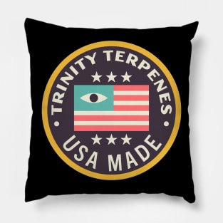 trinity terpenes Usa made Pillow