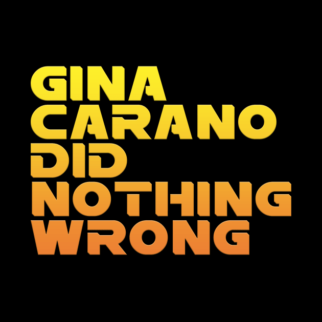 Gina did Nothing Wrong by Drunk3po