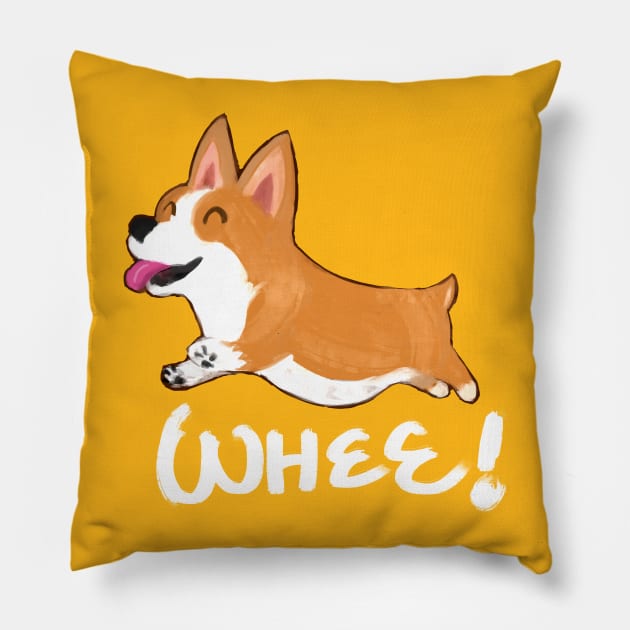 Whee! Pillow by hkxdesign