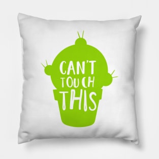 Can't Touch This, Cactus, Cacti, Succulent, Plant Pillow