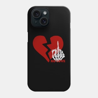 No love again - Broken heart Phone Case