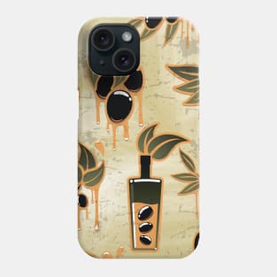 Olives beige Phone Case