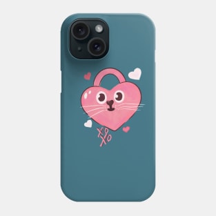 Heart Love Lock XOXO Phone Case