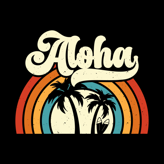 Aloha  T Shirt For Women by QueenTees