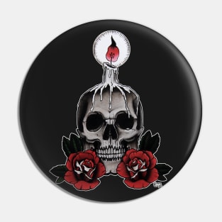 Skull Voodoo Pin