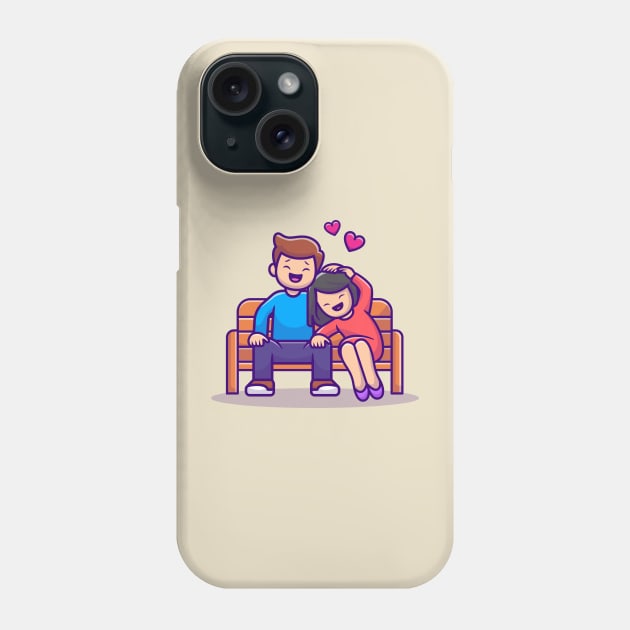 Cute Couple Human Phone Case by Catalyst Labs