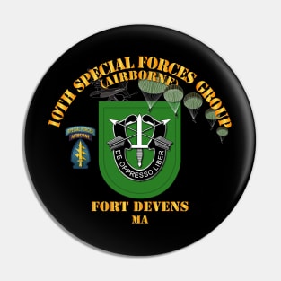 SOF - 10th SFG - Ft Devens MA Pin