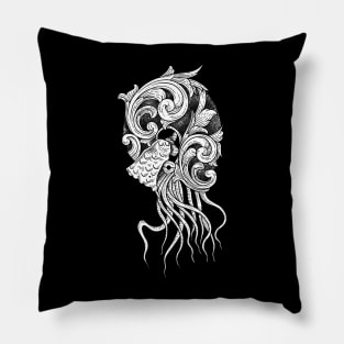 Nautilus shell Pillow