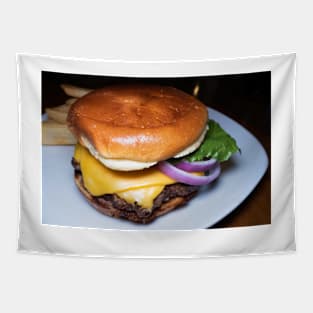 Cheeseburger Tapestry