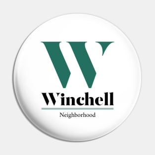 Winchell Neighborhood Kalamazoo Design Pin