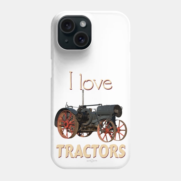 I Love Tractors Titan 10-20 Phone Case by seadogprints