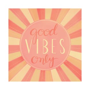 Good Vibes Only Sunburst T-Shirt