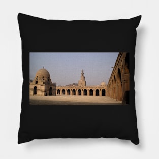 Inside a Cairo Mosque Pillow