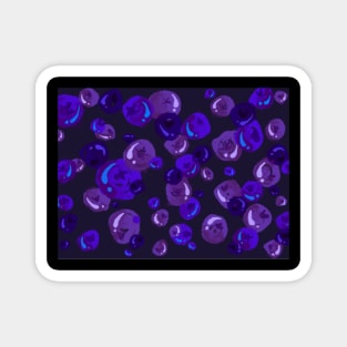 Blueberries (purple) Magnet