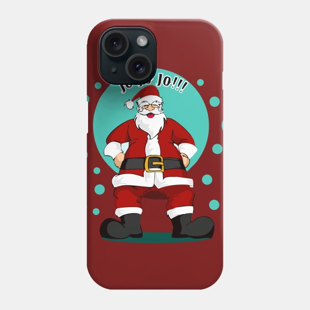 Santa Claus and his jo jo jo Phone Case by YellowQueen