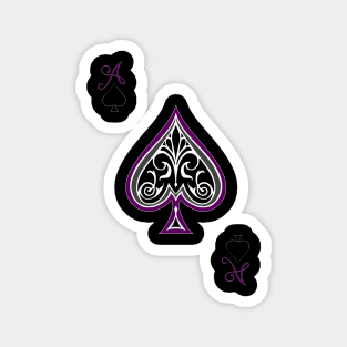 ACE of spades Magnet