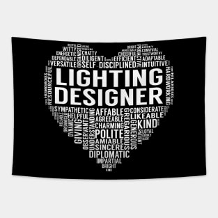 Lighting Designer Heart Tapestry