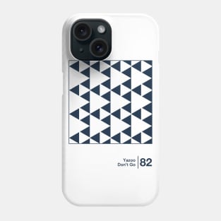 Yazoo - Minimalist Graphic Artwork Fan Design Phone Case