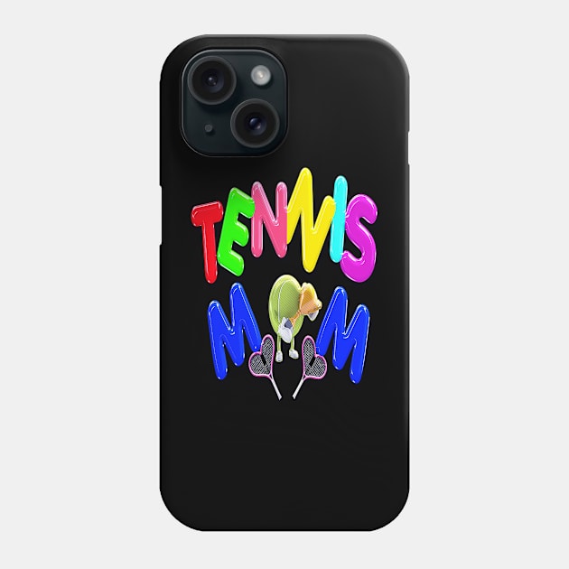 Tennis Mom Phone Case by H.M