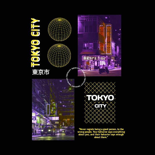 Tokyo city by Dhika.shop