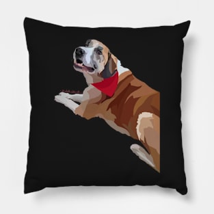 Dog Laying Down Pillow