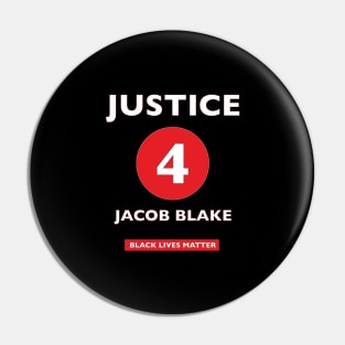 Justice for Jacob Blake black lives matter Pin