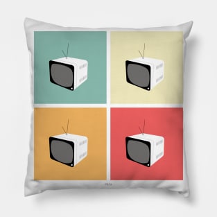 Retro TV Pillow