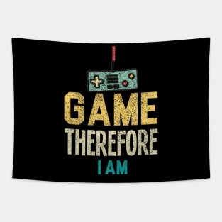 I Game Therefore I Am Tapestry