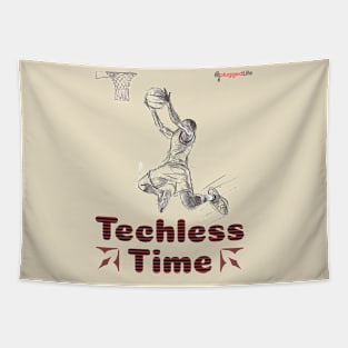 Techless Time Tee Tapestry