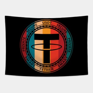 Tether coin Tapestry