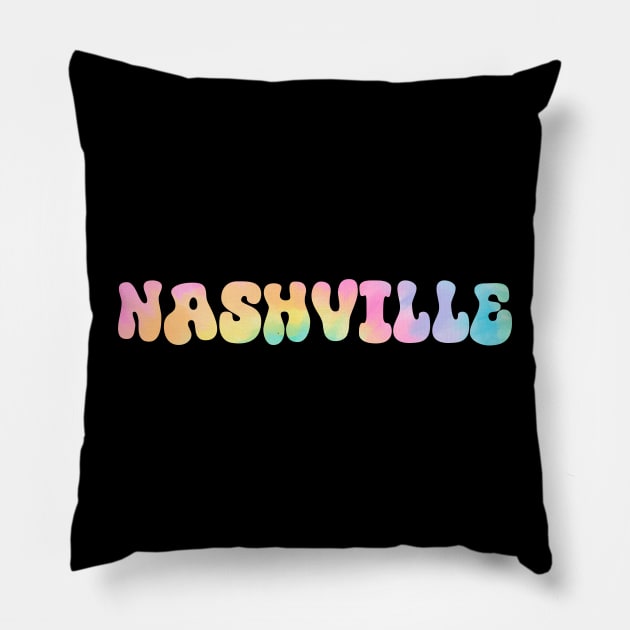Nashville Pillow by bestStickers