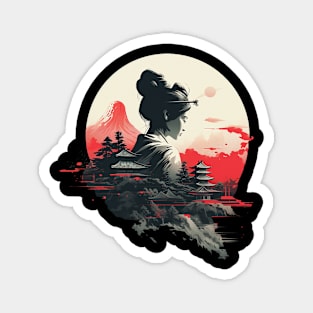 geisha Magnet