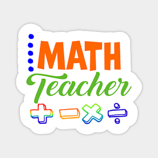 Math Teacher Magnet