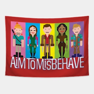 Aim to Misbehave Tapestry