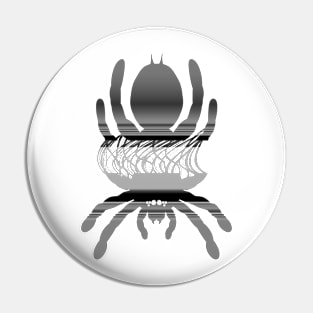 Tarantula Silhouette V122 (Horizontal) Pin