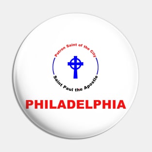 PHILADELPHIA PATRON SAINT (st paul) Pin