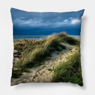 Storm beyond the dune Pillow