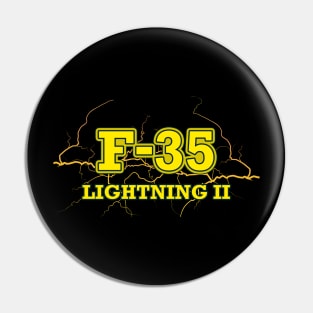 F-35 Lightning II Limited Edition Front And Back Pin