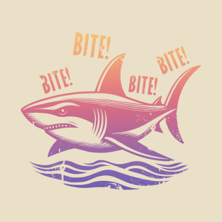 Bite Bite Shark Full Color T-Shirt