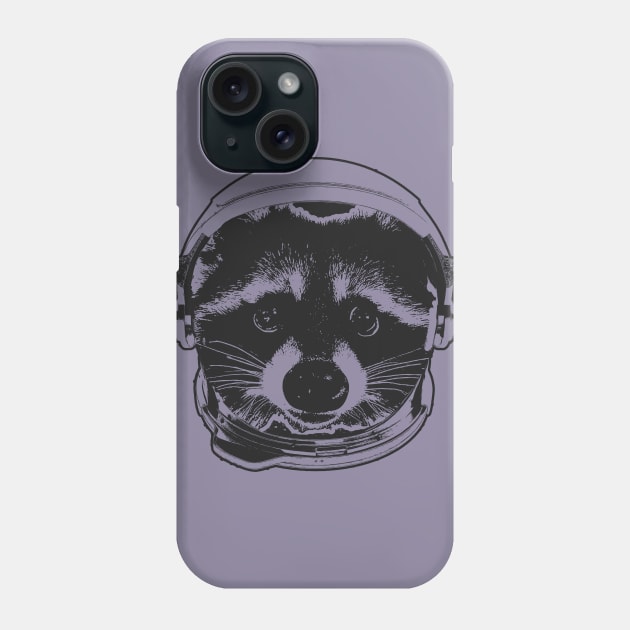 Astronaut Raccoon Phone Case by dankdesigns