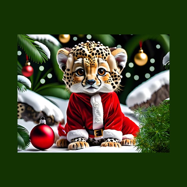 Santa Baby Cheetah by rturnbow