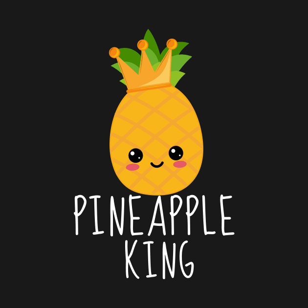 Pineapple King Funny by DesignArchitect