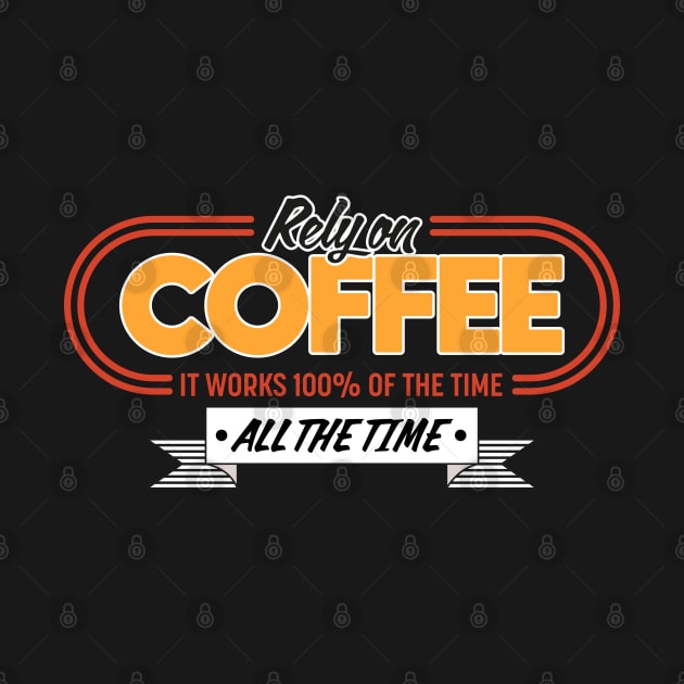 Drink coffee sign by illuville