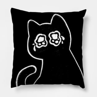 void cat V Pillow