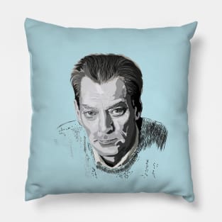 Portrait of Paul Auster Pillow