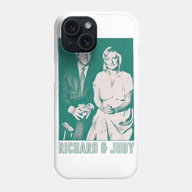 Richard & Judy Phone Case by unknown_pleasures