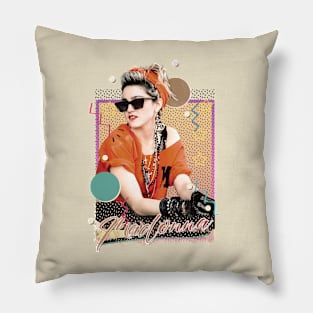 Madonna || Retro Art Pillow