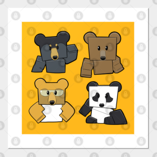 Bee Swarm Simulator Roblox Posters And Art Prints Teepublic - demon plushy bear roblox